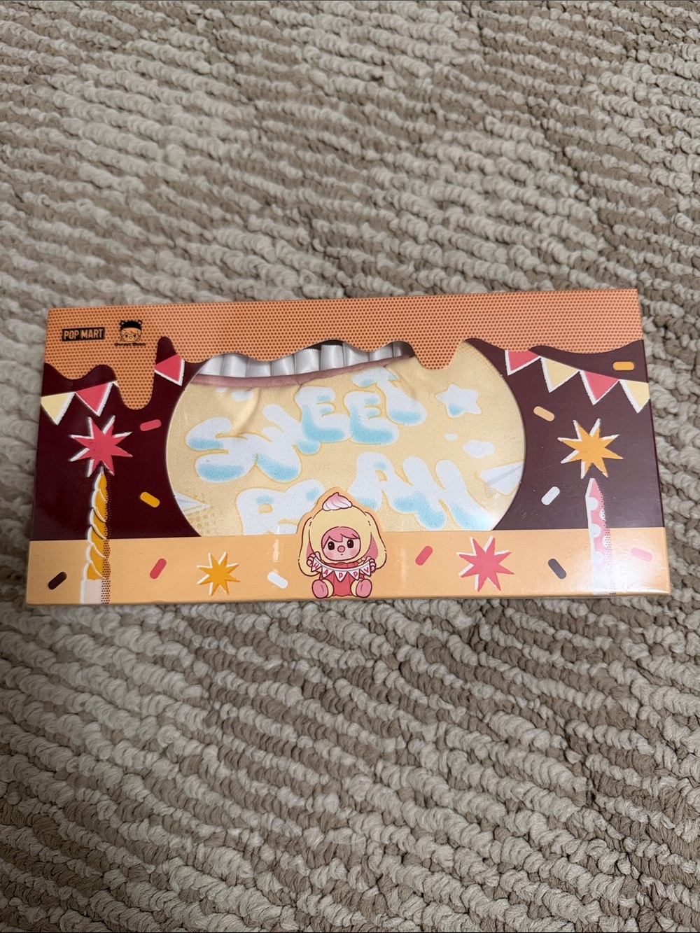 NWT POP MART Sweet Bean Days of Sparkles Series Eye Mask